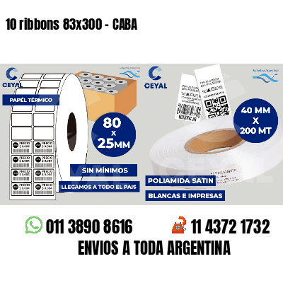 10 ribbons 83x300 - CABA