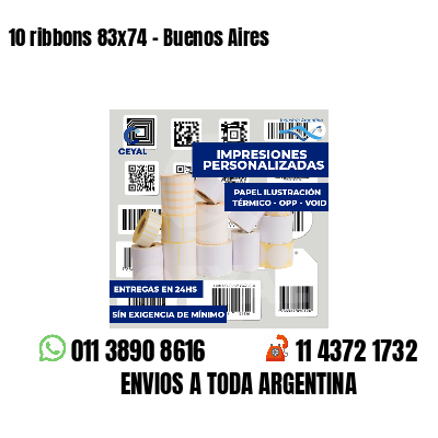 10 ribbons 83x74 - Buenos Aires