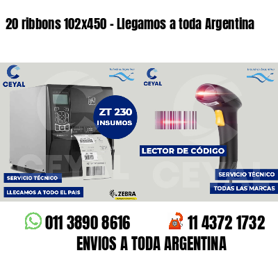 20 ribbons 102x450 - Llegamos a toda Argentina