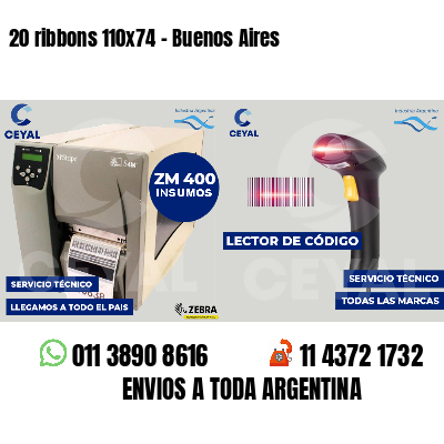 20 ribbons 110x74 - Buenos Aires