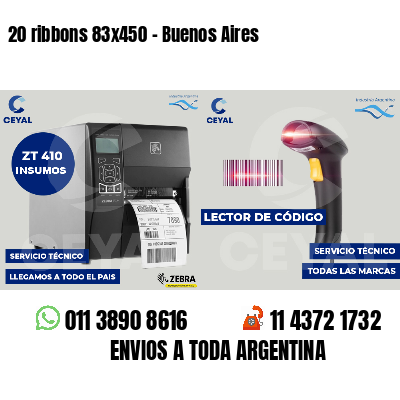 20 ribbons 83x450 - Buenos Aires
