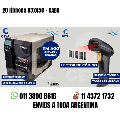 20 ribbons 83x450 - CABA