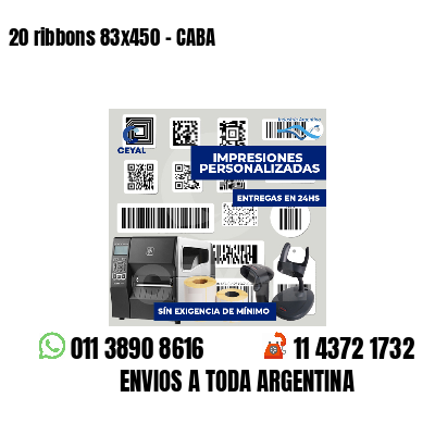 20 ribbons 83x450 - CABA