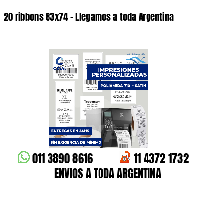 20 ribbons 83x74 - Llegamos a toda Argentina