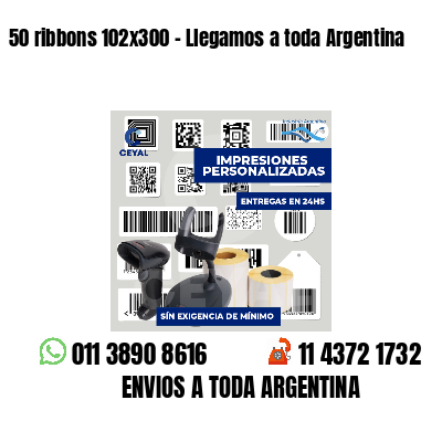 50 ribbons 102x300 - Llegamos a toda Argentina