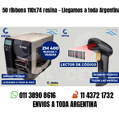 50 ribbons 110x74 resina - Llegamos a toda Argentina