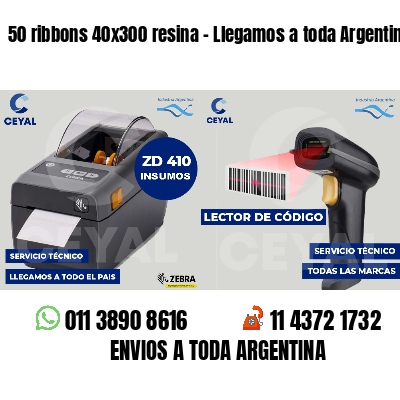 50 ribbons 40x300 resina - Llegamos a toda Argentina