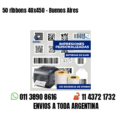 50 ribbons 40x450 - Buenos Aires