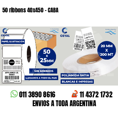50 ribbons 40x450 - CABA