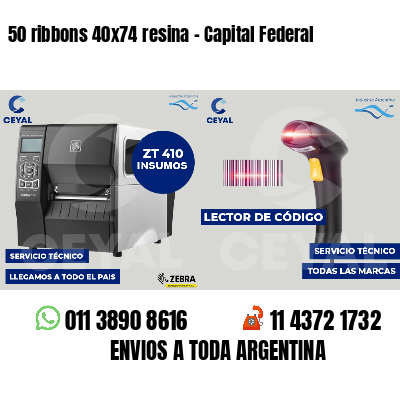 50 ribbons 40x74 resina - Capital Federal