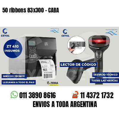 50 ribbons 83x300 - CABA