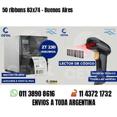 50 ribbons 83x74 - Buenos Aires
