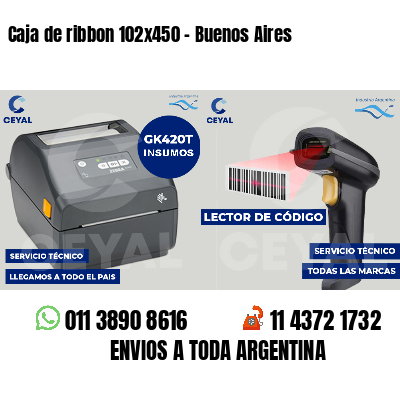 Caja de ribbon 102x450 - Buenos Aires