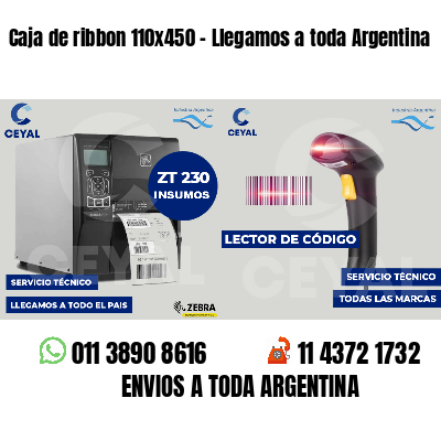 Caja de ribbon 110x450 - Llegamos a toda Argentina