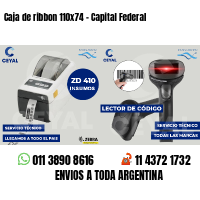 Caja de ribbon 110x74 - Capital Federal