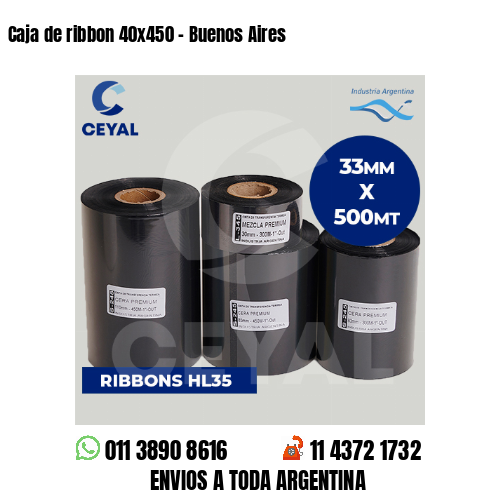 Caja de ribbon 40×450 – Buenos Aires