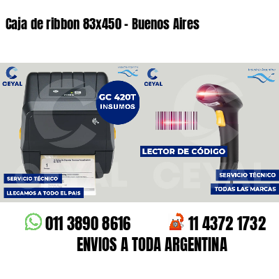 Caja de ribbon 83x450 - Buenos Aires
