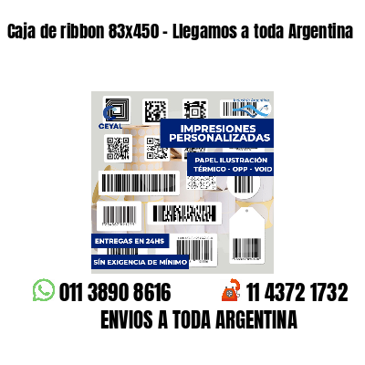 Caja de ribbon 83x450 - Llegamos a toda Argentina