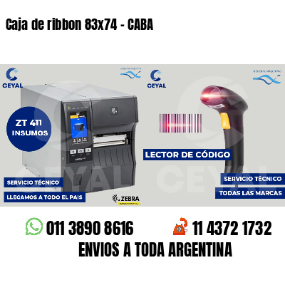 Caja de ribbon 83x74 - CABA