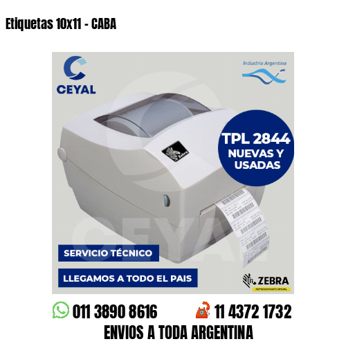 Etiquetas 10×11 – CABA