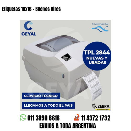 Etiquetas 10×16 – Buenos Aires