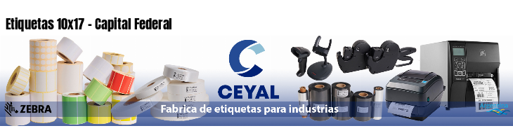 Etiquetas 10x17 - Capital Federal