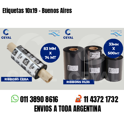 Etiquetas 10x19 - Buenos Aires
