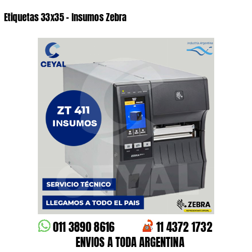 Etiquetas 33×35 – Insumos Zebra