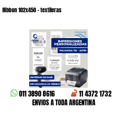 Ribbon 102x450 - textileras