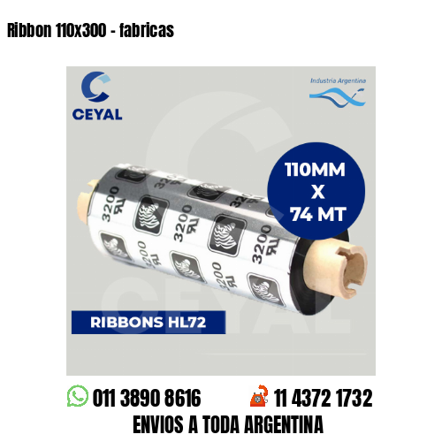 Ribbon 110×300 – fabricas
