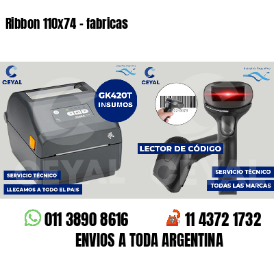 Ribbon 110x74 - fabricas