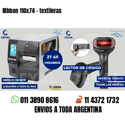 Ribbon 110x74 - textileras
