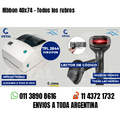 Ribbon 40x74 - Todos los rubros