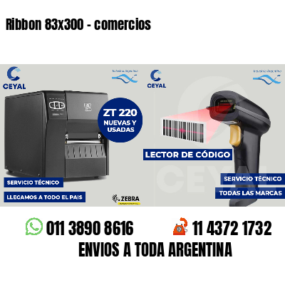Ribbon 83x300 - comercios