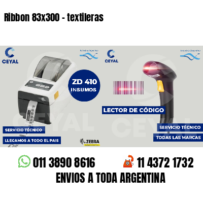 Ribbon 83x300 - textileras