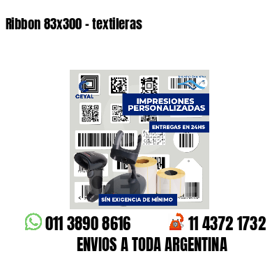 Ribbon 83x300 - textileras
