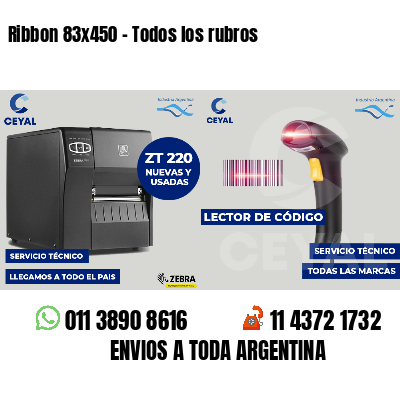 Ribbon 83x450 - Todos los rubros