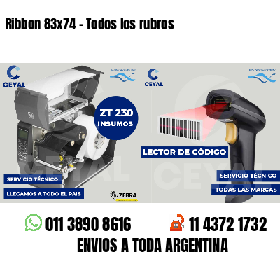 Ribbon 83x74 - Todos los rubros