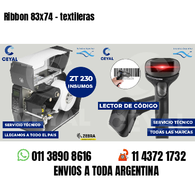 Ribbon 83x74 - textileras
