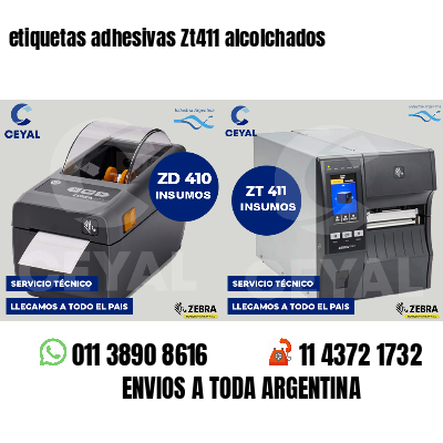 etiquetas adhesivas Zt411 alcolchados