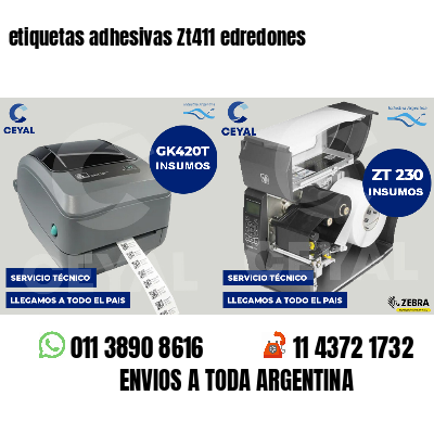 etiquetas adhesivas Zt411 edredones