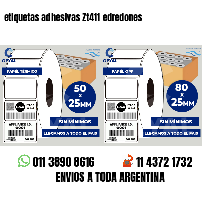 etiquetas adhesivas Zt411 edredones
