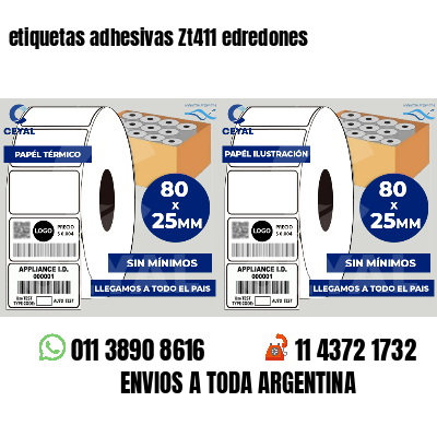 etiquetas adhesivas Zt411 edredones