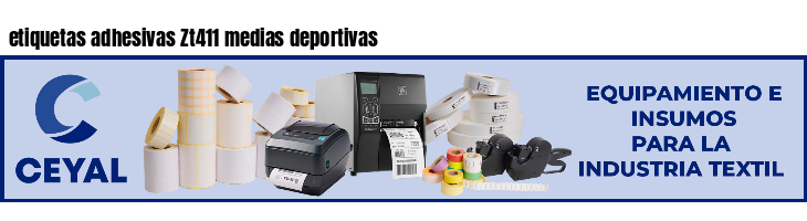 etiquetas adhesivas Zt411 medias deportivas