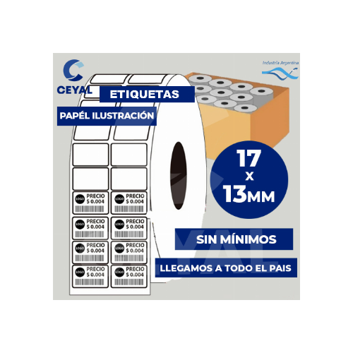 etiquetas adhesivas Zt411 remeras