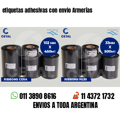 etiquetas adhesivas con envio Armerías