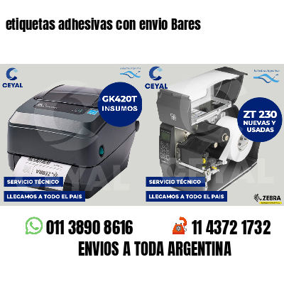 etiquetas adhesivas con envio Bares