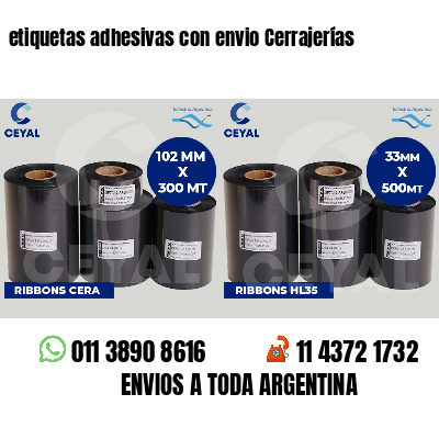 etiquetas adhesivas con envio Cerrajerías