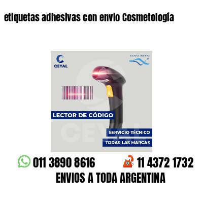 etiquetas adhesivas con envio Cosmetología