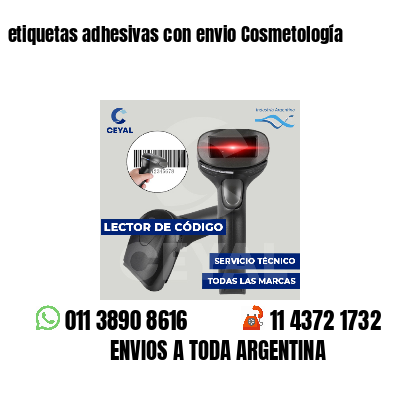 etiquetas adhesivas con envio Cosmetología